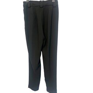 Express Womens 6L Ankle Pants  Black High Rise 100% Polyester